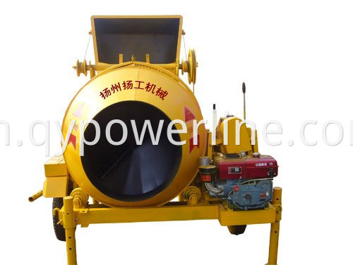 Diesel Engine Concrete Mixer